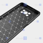 قاب ژله ای Xiaomi Poco X3 NFC مدل فیبر کربنی