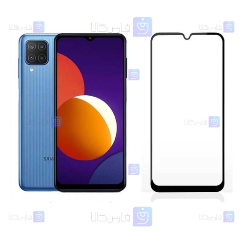 گلس Samsung Galaxy M12 مدل تمام صفحه