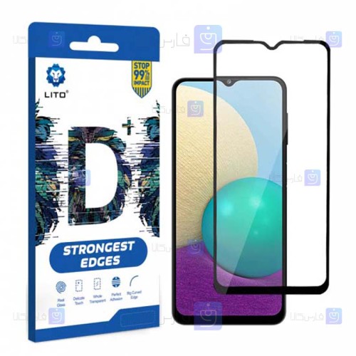 محافظ صفحه لیتو Samsung Galaxy A02 مدل D+ Dustproof