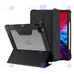 کیف بامپردار نیلکین Apple iPad Pro 12.9 2021 مدل Bumper Leather