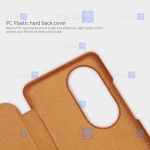 کیف چرمی نیلکین Huawei P50 Pro مدل Qin