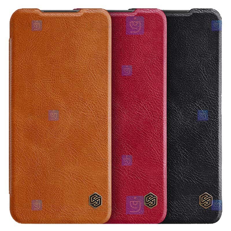 کیف چرمی نیلکین Xiaomi Redmi Note 10T مدل Qin