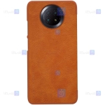 کیف چرمی نیلکین Xiaomi Redmi Note 9 5G مدل Qin