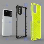 قاب ضد ضربه Xiaomi Poco M3 مدل لانه زنبوری