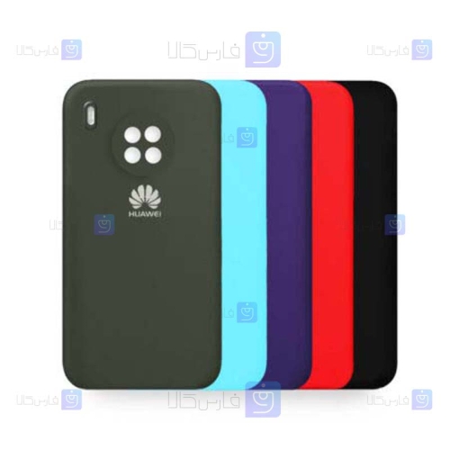 قاب سیلیکونی Huawei Y9a مدل محافظ لنز دار