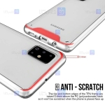 قاب شیشه ای – ژله ای Samsung Galaxy A71 مدل Space Collection