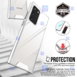 قاب شیشه ای – ژله ای Samsung Galaxy Note 20 Ultra مدل Space Collection