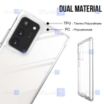 قاب شیشه ای – ژله ای Samsung Galaxy Note 20 Ultra مدل Space Collection