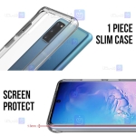 قاب شیشه ای – ژله ای Samsung Galaxy S20 Plus مدل Space Collection
