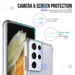 قاب شیشه ای – ژله ای Samsung Galaxy S21 Ultra مدل Space Collection
