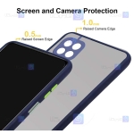 کاور پشت مات Samsung Galaxy A22 5G مدل محافظ لنزدار