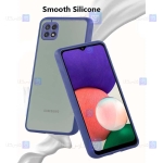 کاور پشت مات Samsung Galaxy A22 5G مدل محافظ لنزدار
