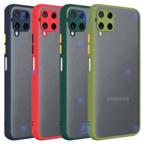 قاب پشت مات Samsung Galaxy F22 مدل محافظ لنزدار