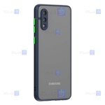 قاب پشت مات Samsung Galaxy M02 مدل محافظ لنزدار