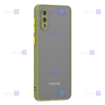 قاب پشت مات Samsung Galaxy M02 مدل محافظ لنزدار