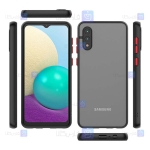 قاب پشت مات Samsung Galaxy M02 مدل محافظ لنزدار