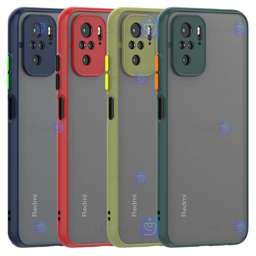 قاب پشت مات Xiaomi Redmi Note 10S مدل محافظ لنزدار