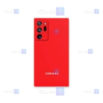 قاب سیلیکونی Samsung Galaxy Note 20 Ultra مدل محافظ لنز دار