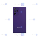 قاب سیلیکونی Samsung Galaxy Note 20 Ultra مدل محافظ لنز دار