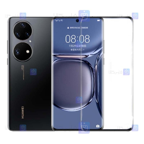 گلس تمام چسب Huawei P50 Pro مدل تمام صفحه