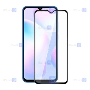 گلس تمام چسب Xiaomi Redmi 9AT مدل تمام صفحه
