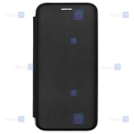 کیف کلاسوری چرمی Xiaomi Redmi Note 10S مدل Leather Standing Magnetic