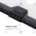 کیف محافظ لنزدار نیلکین Apple iPad 10.2 2021 مدل Bumper Leather Pro