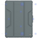 کیف محافظ لنزدار نیلکین Apple iPad 10.2 2021 مدل Bumper Leather Pro