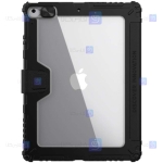 کیف محافظ لنزدار نیلکین Apple iPad 10.2 2021 مدل Bumper Leather Pro