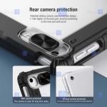کیف محافظ لنزدار نیلکین Apple iPad 10.2 2021 مدل Bumper Leather Pro