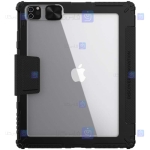 کیف محافظ لنزدار نیلکین Apple iPad Pro 12.9 2021 مدل Bumper Leather Pro