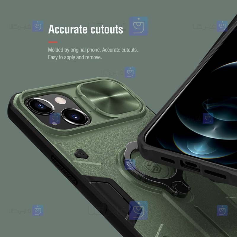 قاب ضدضربه نیلکین Apple iPhone 13 مدل CamShield Armor without LOGO cutout