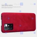 کیف چرمی نیلکین Xiaomi Redmi 10 مدل Qin