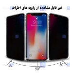 محافظ صفحه Samsung Galaxy A02 مدل حریم شخصی