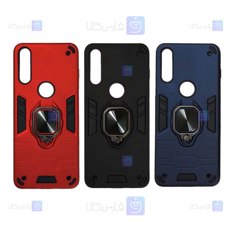 قاب ضد ضربه انگشتی Motorola One Action مدل Iron Man