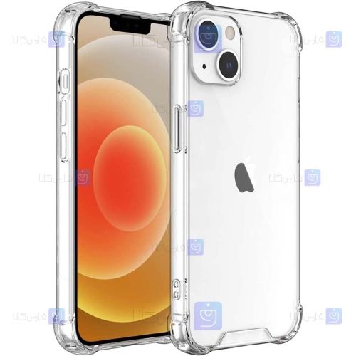 قاب کپسول دار Apple iPhone 13 Mini مدل شیشه ای - ژله ای