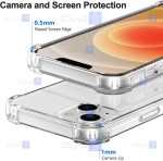 قاب کپسول دار Apple iPhone 13 Mini مدل شیشه ای - ژله ای
