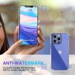 قاب کپسول دار Apple iPhone 13 Pro Max مدل شیشه ای - ژله ای