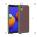 قاب پشت مات Samsung Galaxy A01 Core مدل محافظ لنزدار