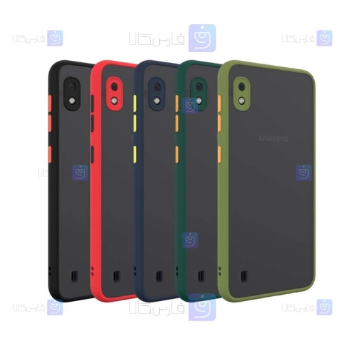 قاب پشت مات Samsung Galaxy A10 مدل محافظ لنزدار