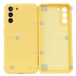 قاب سیلیکونی Samsung Galaxy S21 plus مدل محافظ لنز دار