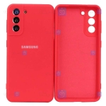 قاب سیلیکونی Samsung Galaxy S21 plus مدل محافظ لنز دار