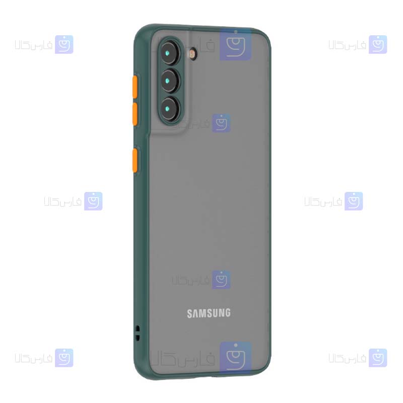 قاب پشت مات Samsung Galaxy S21 FE 5G مدل محافظ لنزدار