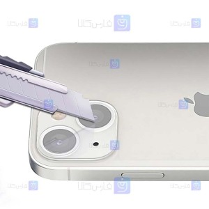 محافظ لنز Apple iPhone 13 Mini مدل شیشه ای