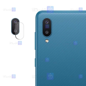 محافظ لنز Samsung Galaxy A02 مدل شیشه ای