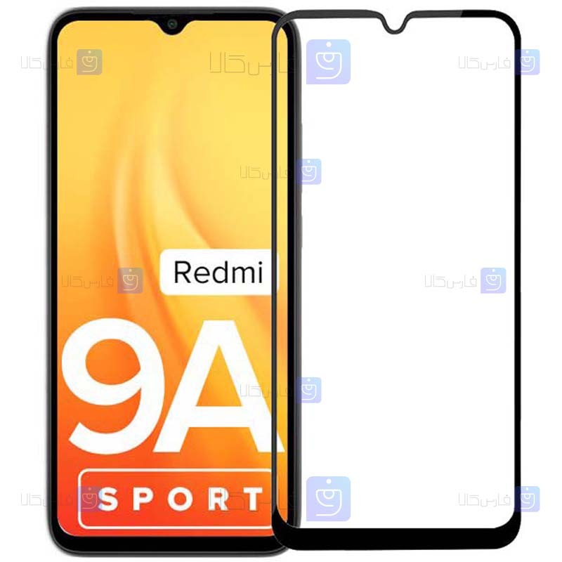 محافظ صفحه سرامیکی Xiaomi Redmi 9A Sport مدل تمام صفحه