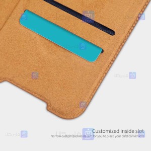 کیف چرمی نیلکین Xiaomi 11T مدل Qin