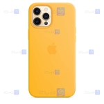 قاب سیلیکونی اصلی Apple iPhone 12 Pro با قابلیت مگ سیف