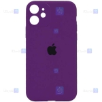 قاب سیلیکونی Apple iPhone 12 Mini مدل محافظ لنز دار
