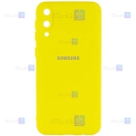 قاب سیلیکونی Samsung Galaxy A02 مدل محافظ لنز دار